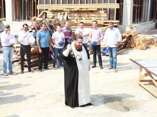 Sfintirea temeliei 26.06.2018