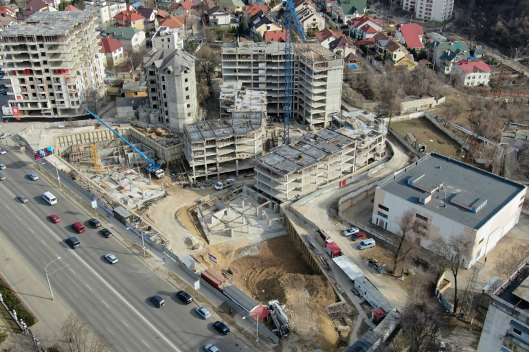Ход строительства